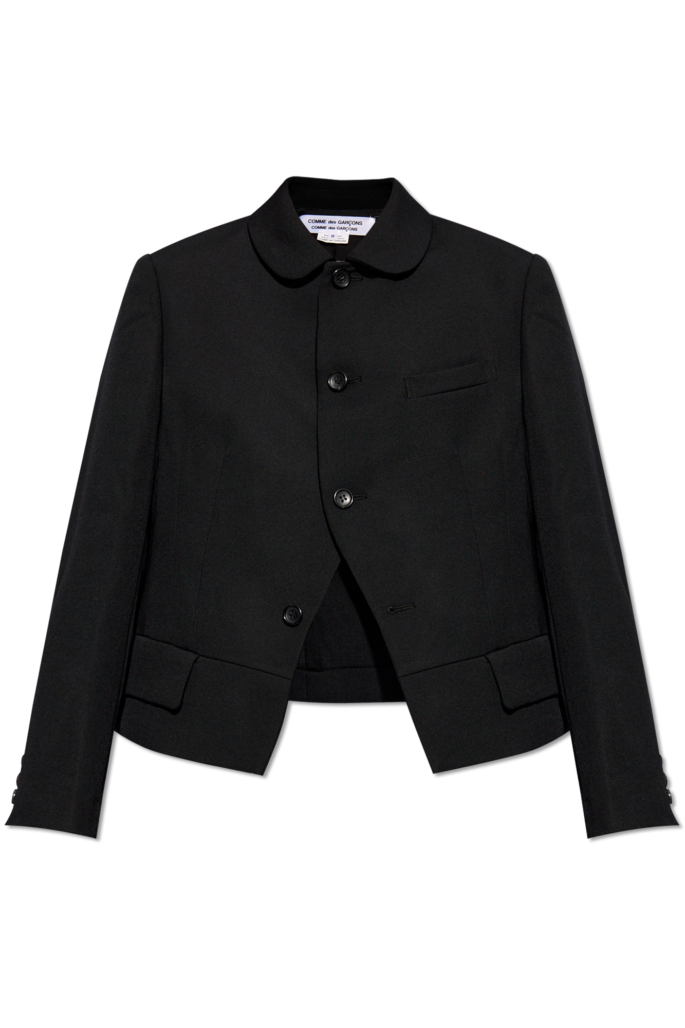 Black Woolen blazer CDG by Comme des Garçons - ISSEY MIYAKE